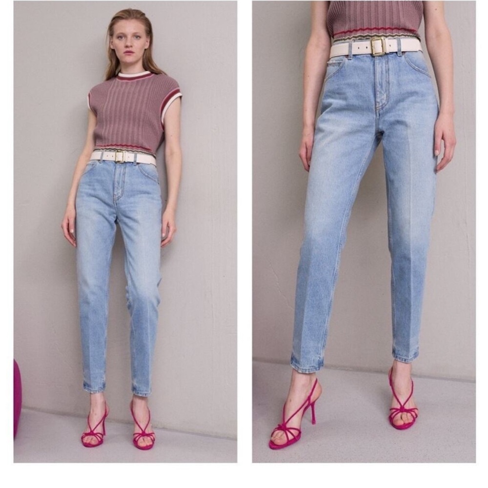 Victoria Beckham Nicola High Waisted Super Slim Jean